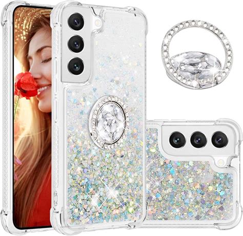 Ccsmall Glitter Clear Sparkly Bling Case For Samsung Galaxy S23 Fe Not S23