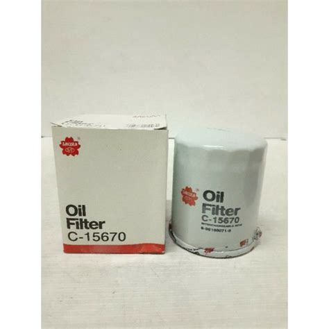 SAKURA OIL FILTER C 15670 ISUZU DMAX 4JJ1 Lazada PH