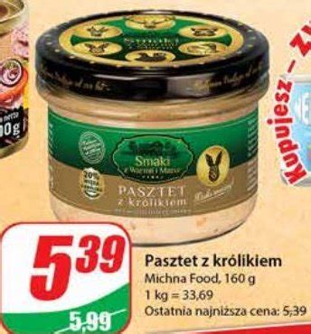 Pasztet z królikiem Smaki z warmii i mazur cena promocje opinie