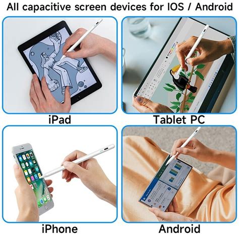 Stylet Intelligent Universel Pour Cran Tactile Stylo Pour Android Ios