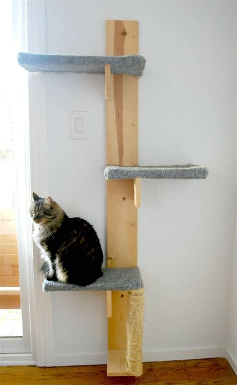 Build A Cat Tree With These Free Plans Diy Cat Tree Cat Tree Plans