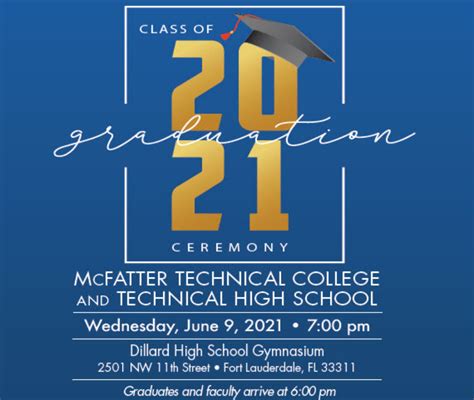 Graduation 2021 - McFatter Technical College