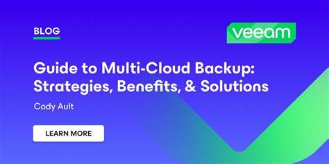 Multi Cloud Backup Strategies Benefits Solutions Veeam