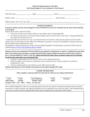 Fillable Online Reinstatement COE Form I 20 Study In The