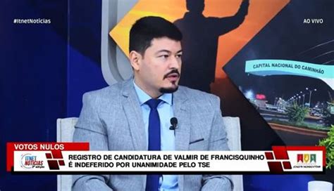 Advogado eleitoral explica situação dos votos de Valmir e porque eles