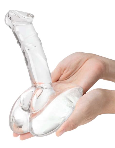 Glas Inch Rideable Dildo With Stability Base Glas Lover S Lane
