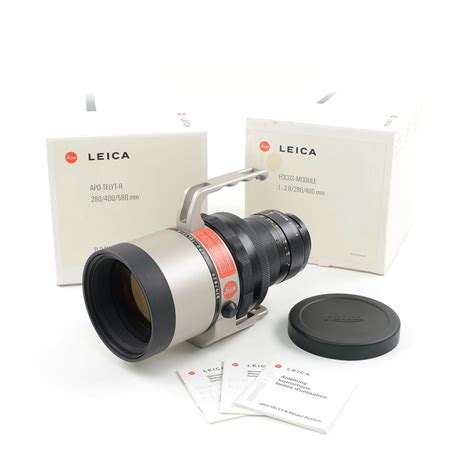 Leica 280mm F2 8 APO Telyt R Module Lens Set Box