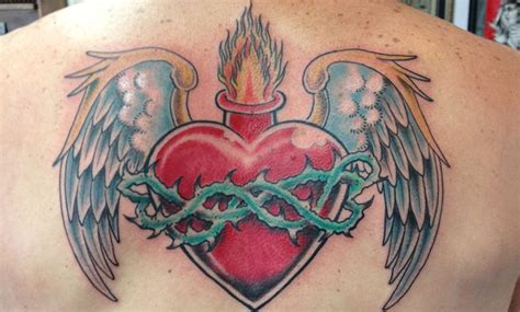 Tatuajes De Corazones Con Alas Para Hombres Kulturaupice