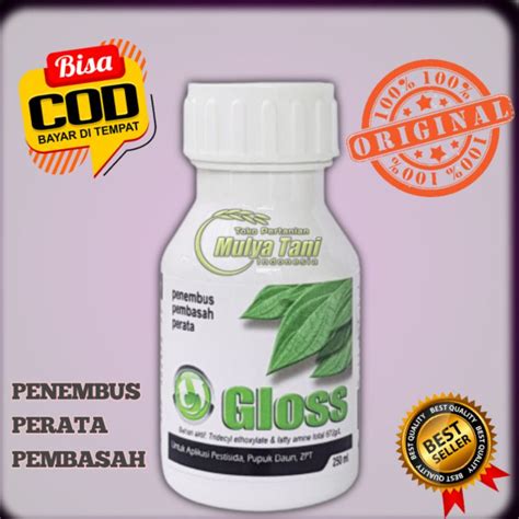 Jual Perekat Penembus Jaringan Daun Perata Pembasah Gloss Ml