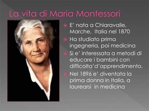 Ppt Dottoressa Maria Montessori La Sua Vita E Filosofia Powerpoint