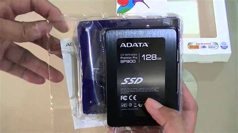 Unboxing Adata SP900 Premiere Pro 128GB SSD - YouTube