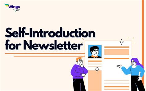 Self Introduction For Newsletter Leverage Edu