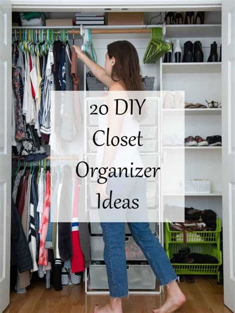 DIY Closet Organizer Ideas - At Lane and High