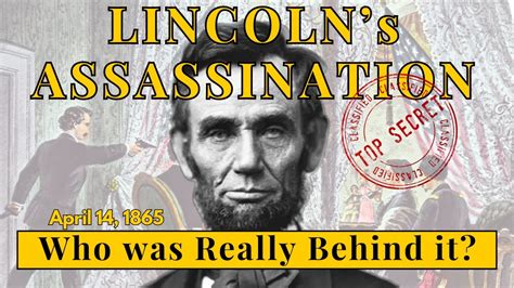 Lincolns Assassination A 150 Year Old Mystery Youtube