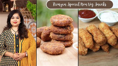 Ramzan Special Recipes Series Mutton Cutlet Fish Fingers YouTube