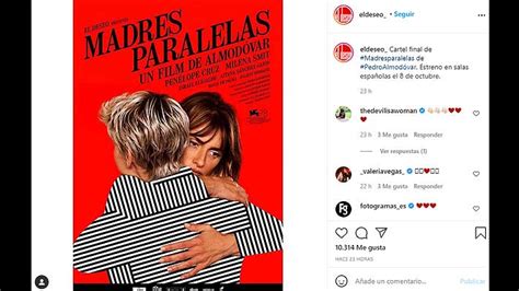 Revelan Un Nuevo Y Menos Polémico Cartel De Madres Paralelas La última Película De Pedro