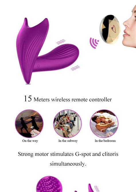 Remote Control Vibration Wireless Wearable Wand Female Vagina Massager Big Head G Spot Anal