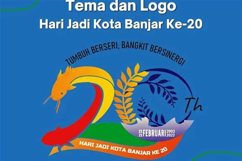 Tema Hari Jadi Kota Banjar Tumbuh Berseri Bangkit Bersinergi