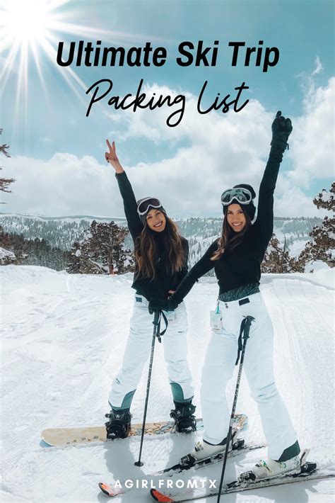 Packing Guide What To Pack For A Ski Trip Artofit