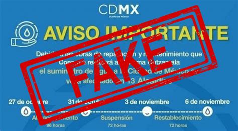 Noticia Falsa Agua Org Mx