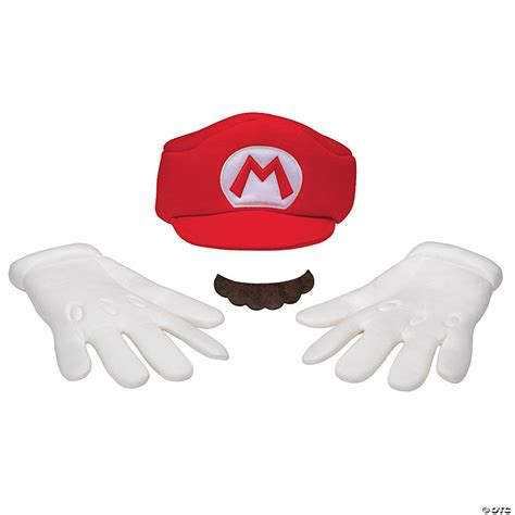 Adults Elevated Super Mario Bros™ Mario Costume Accessory Kit | Halloween Express