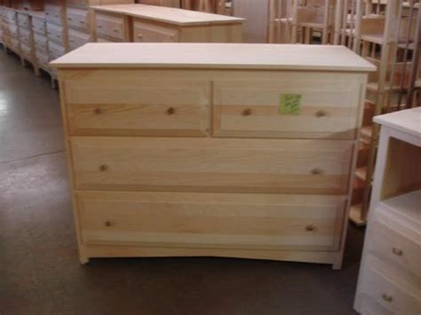 Lateral 4 Drawer Lam Brother S Unfinished Furniture