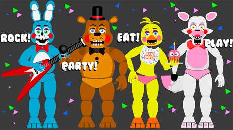 FNAF 2 toys poster by hookls on DeviantArt