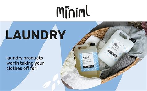 Miniml Eco Fabric Softener 1L Fresh Linen Scented All Natural Fabric