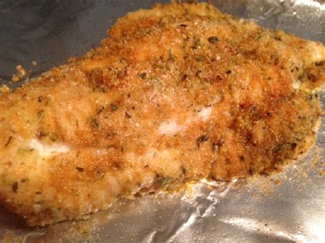 HERB Baked CATFISH * lightly breaded * moist & tender * - Cindy's ON-Line recipe box