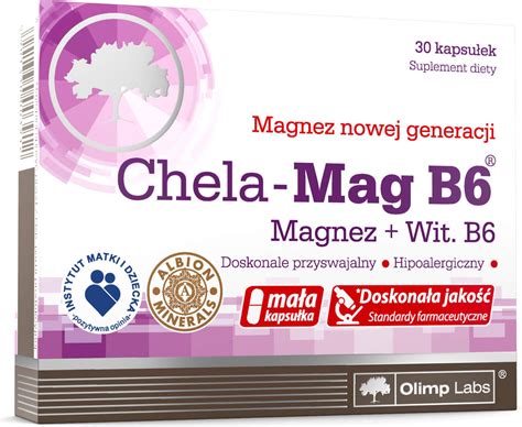 Chela-Mag B6 30 kaps. Olimp - sklep internetowy Sport-Shop