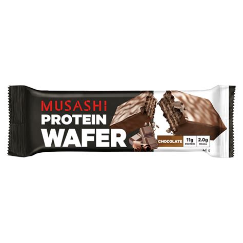 Musashi Wafer Chocolate 40g 12 Sweet Dealer