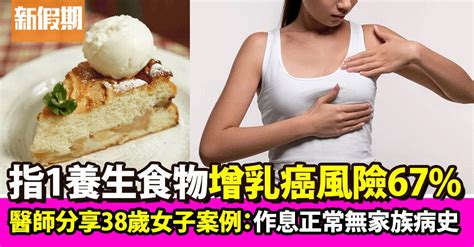 38歲女子無家族病史卻驗出乳癌 醫師：愛吃1養生食物惹禍 罹癌率增67％