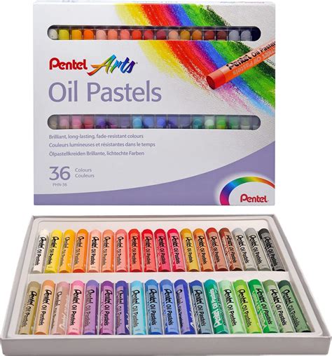 Pentel Oil Pastels Set Amazon Br