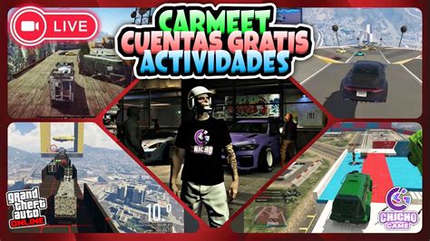 SORTEO DE CUENTA REGALANDO AUTOS NUEVOS CAR MEET ACTIVIDADES PS4