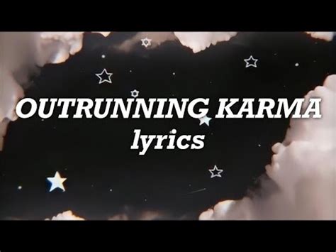 Alec Benjamin Outrunning Karma Lyrics YouTube