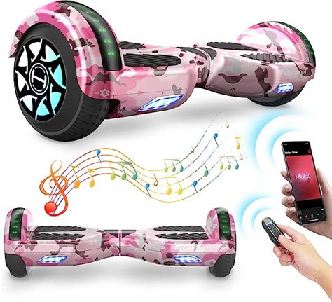 Hoverboard F R Kinder Hoverboard Mit Bluetooth Lautsprecher Zoll