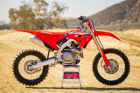 First Ride On The 2022 Honda CRF450R Refinements From 2021 Model