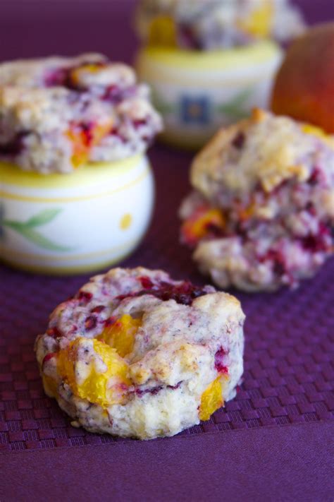 Peach Blackberry Scones Once Upon An Afternoon Tea