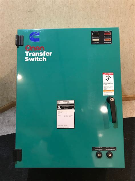 New Cummins Onan Manual Transfer Switch Ota V S N