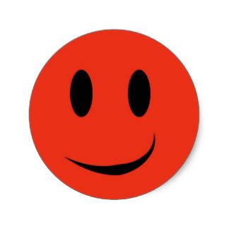 Red Smiley Face - ClipArt Best