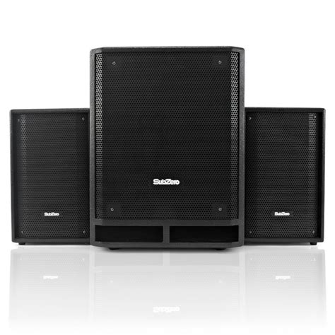 SubZero Active Subwoofer 18 Subwofer Activo Sistema De Colunas