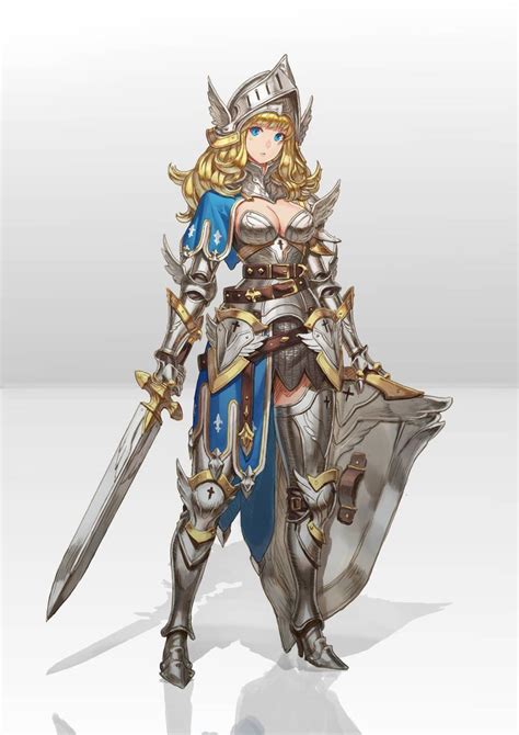 The Big Imageboard Tbib 1girl Armor Armored Boots Belt Blonde Hair