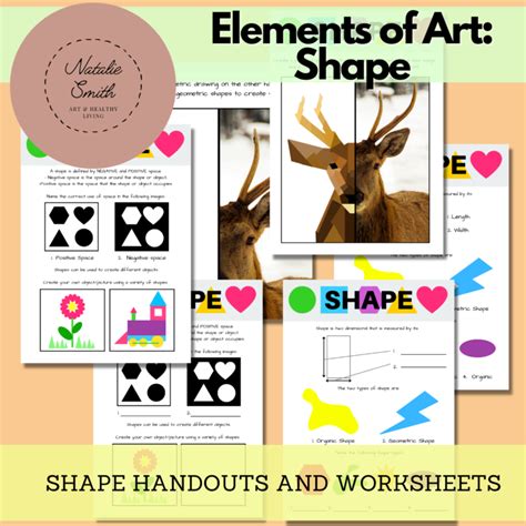 Elements Of Art Form Worksheets • Teacha