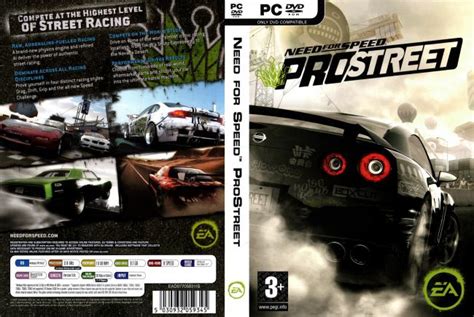 Pc Games Cd Cover Need For Speed Pro Street