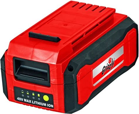 Grizzly Tools 40 Volt Lithium Ionen Akku Passend Zum 40 Volt