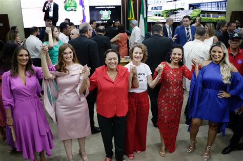 Fátima Comemora Posse Da Maior Bancada Feminina Da História Da Alrn