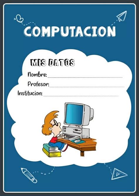 Las MEJORES Portadas de Computación 2021 Computacion