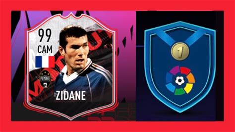 La Liga Title Zinedine Zidane Sbc Mad Fut Objectives How