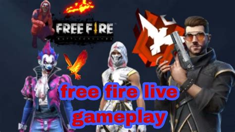 Free Fire Live Gameplay Free Fire Live Stream Gameplay Youtube