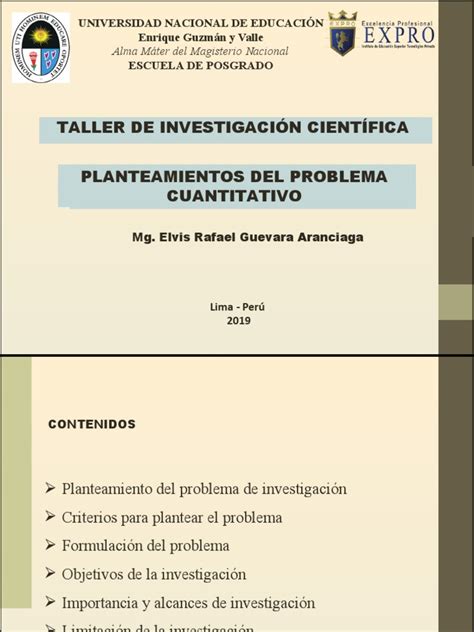 Sesion 1 Planteamiento Del Problema Cuantitativo Pdf Inteligencia Aprendizaje